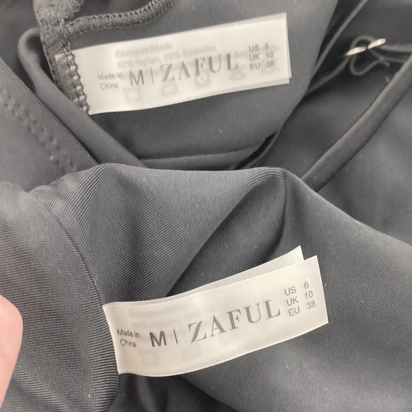 NWT Zaful Black Bikini Women’s Medium - Picture 5 of 6